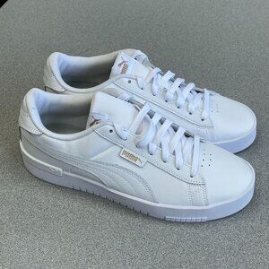 NWOT Puma Court Sneakers Women's Size 11 White Leather
